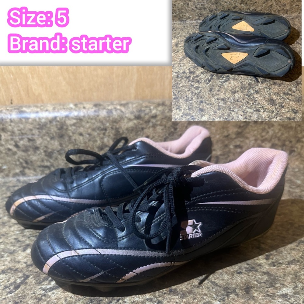 Starter Black and Pink Sneakers